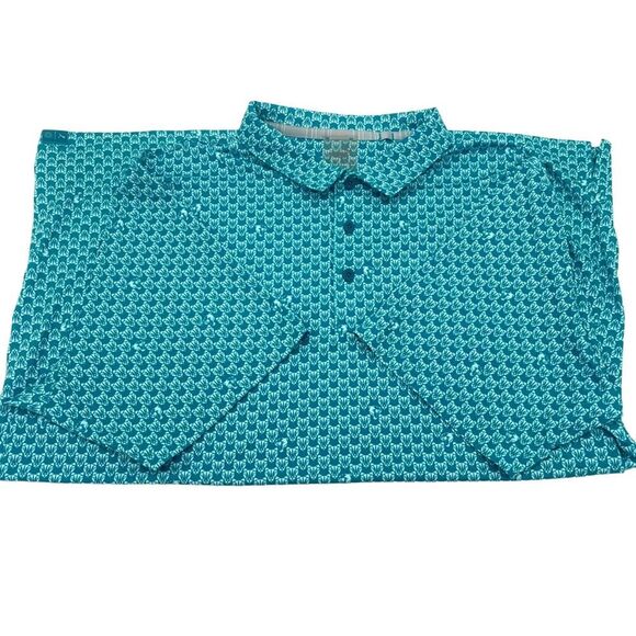 Men’s Puma MATTR Roar Golf Polo Shirt, "Blue Glow"-Size XL - Picture 5 of 10